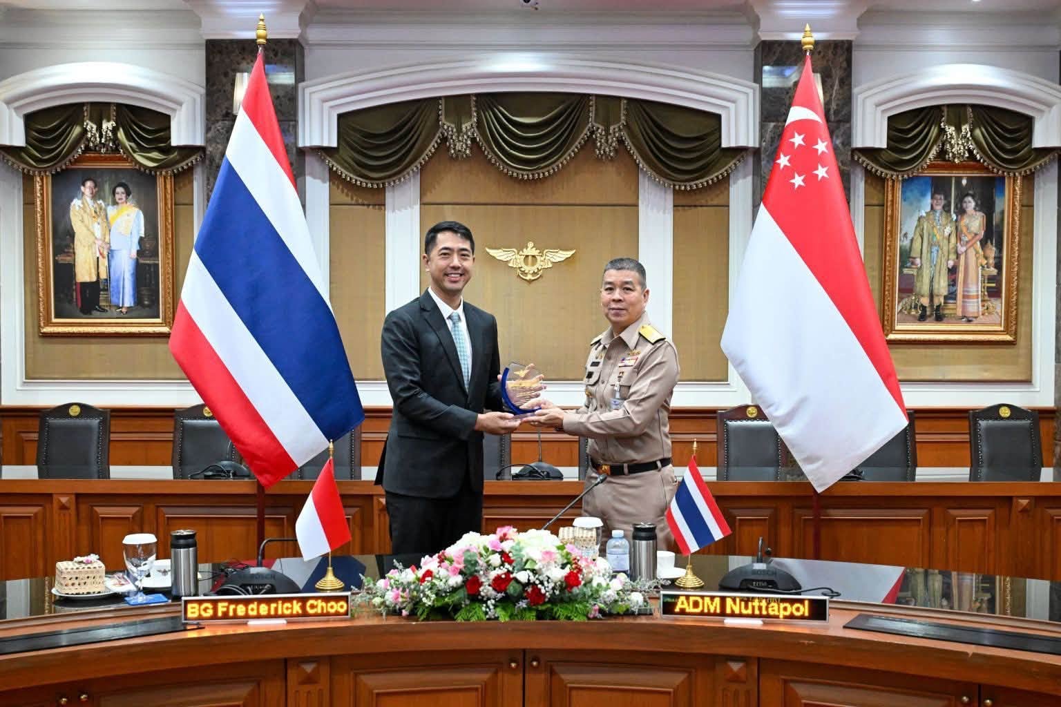 การประชุมนโยบายด้านการป้องกันประเทศ ระหว่างกระทรวงกลาโหมและกระทรวงกลาโหมสาธารณรัฐสิงคโปร์