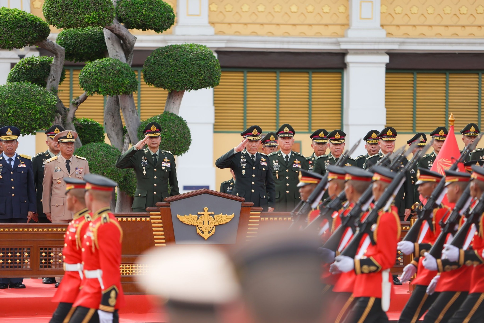 พิธีรับ–ส่งหน้าที่และมอบการบังคับบัญชาตำแหน่งปลัดกระทรวงกลาโหม