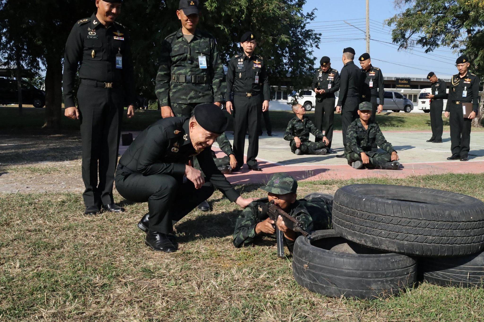 พลเอก ธราพงษ์ มะละคำ ปลัดกระทรวงกลาโหม ลงพื้นที่ตรวจเยี่ยมทหารใหม่
