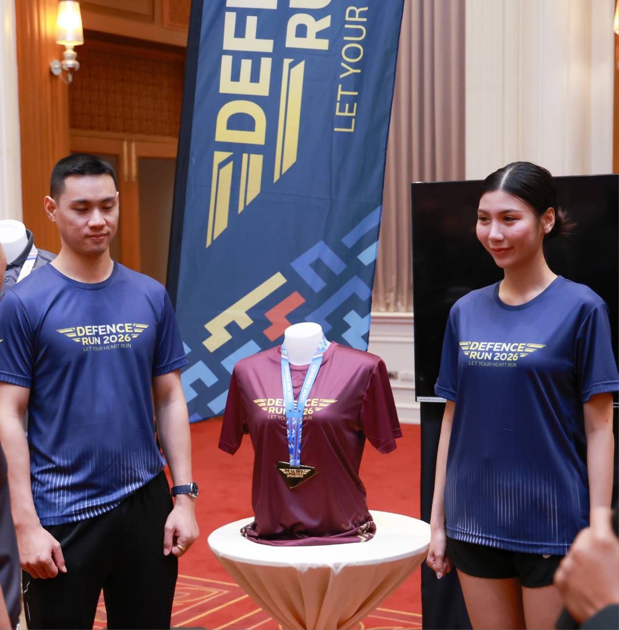 กระทรวงกลาโหมเปิดกิจกรรม “กลาโหมร่วมใจ เดิน - วิ่ง ด้วยหัวใจที่เทิดทูน” ครั้งที่ ๓ ประจำปี ๒๕๖๙ (Defence Run 2026 Let Your Heart Run)