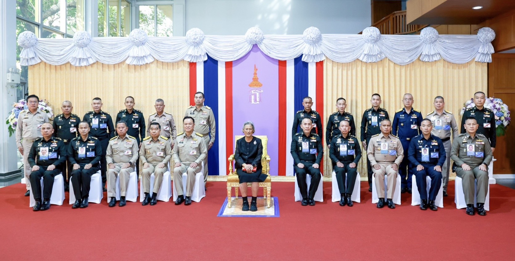 สมเด็จพระกนิษฐาธิราชเจ้า กรมสมเด็จพระเทพรัตนราชสุดา ฯ สยามบรมราชกุมารี เสด็จพระราชดำเนินไปทรงเปิดอนุสรณ์สถานสำนักงานปลัดกระทรวงกลาโหม