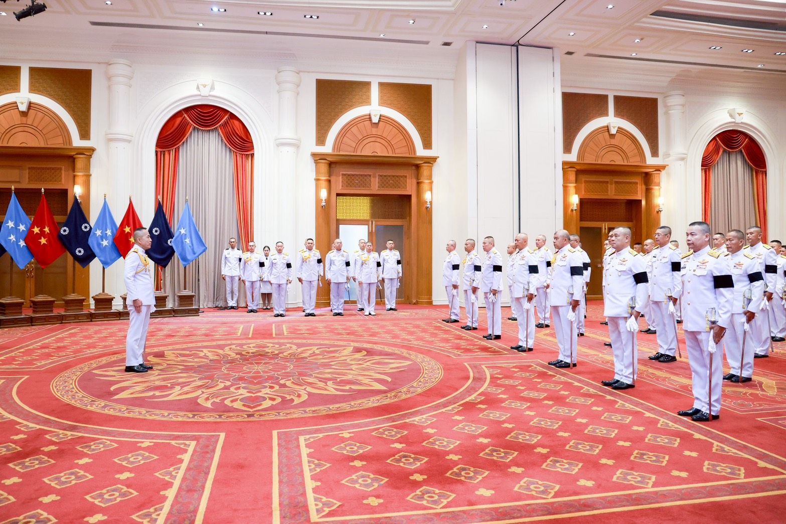 ปลัดกระทรวงกลาโหม แสดงความยินดีแก่นายทหารสัญญาบัตร ที่ได้รับพระราชทานยศทหารชั้นนายพล