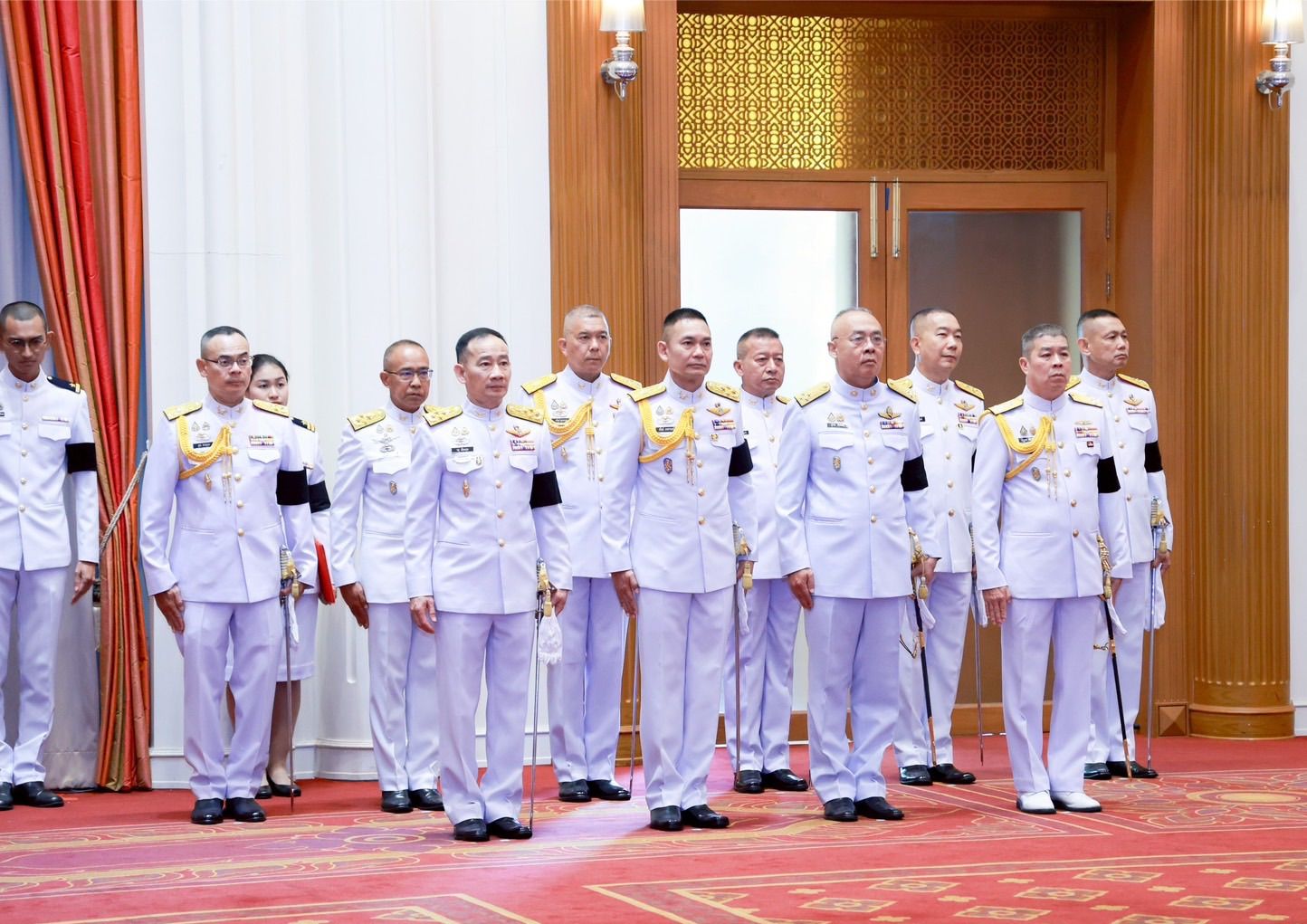 ปลัดกระทรวงกลาโหม แสดงความยินดีแก่นายทหารสัญญาบัตร ที่ได้รับพระราชทานยศทหารชั้นนายพล