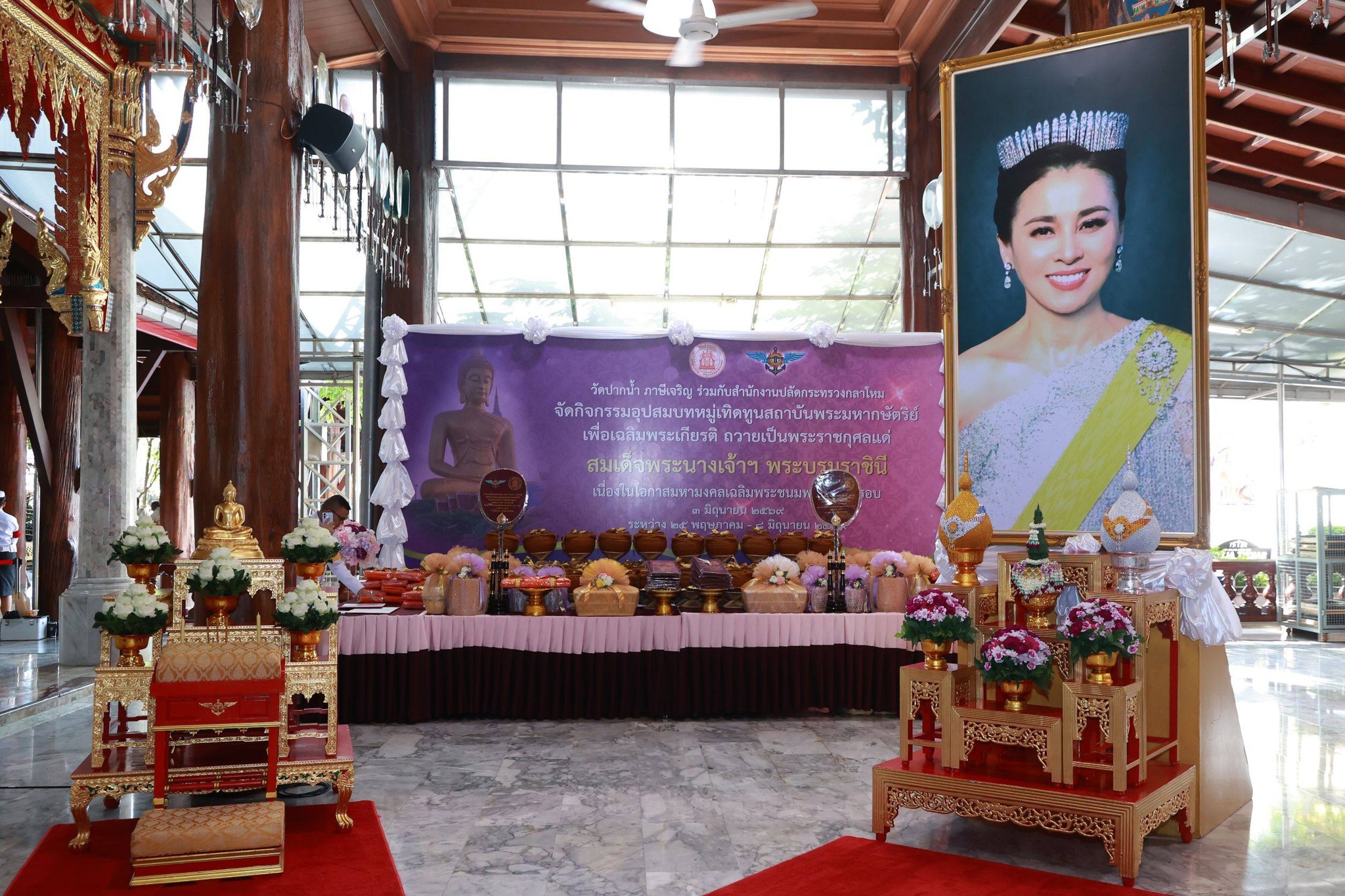 สำนักงานปลัดกระทรวงกลาโหมจัดอุปสมบทหมู่ถวายเป็นพระราชกุศล น้อมสำนึกในพระมหากรุณาธิคุณ