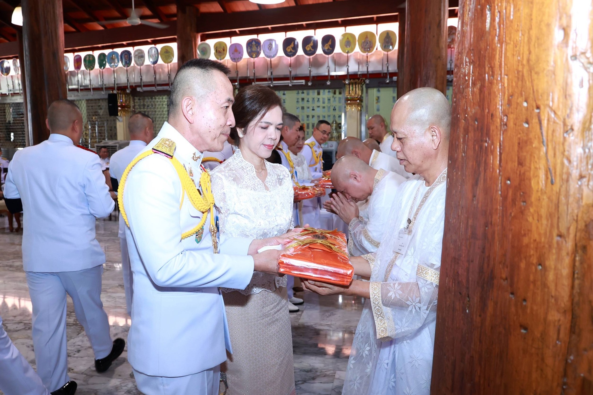 สำนักงานปลัดกระทรวงกลาโหมจัดอุปสมบทหมู่ถวายเป็นพระราชกุศล น้อมสำนึกในพระมหากรุณาธิคุณ