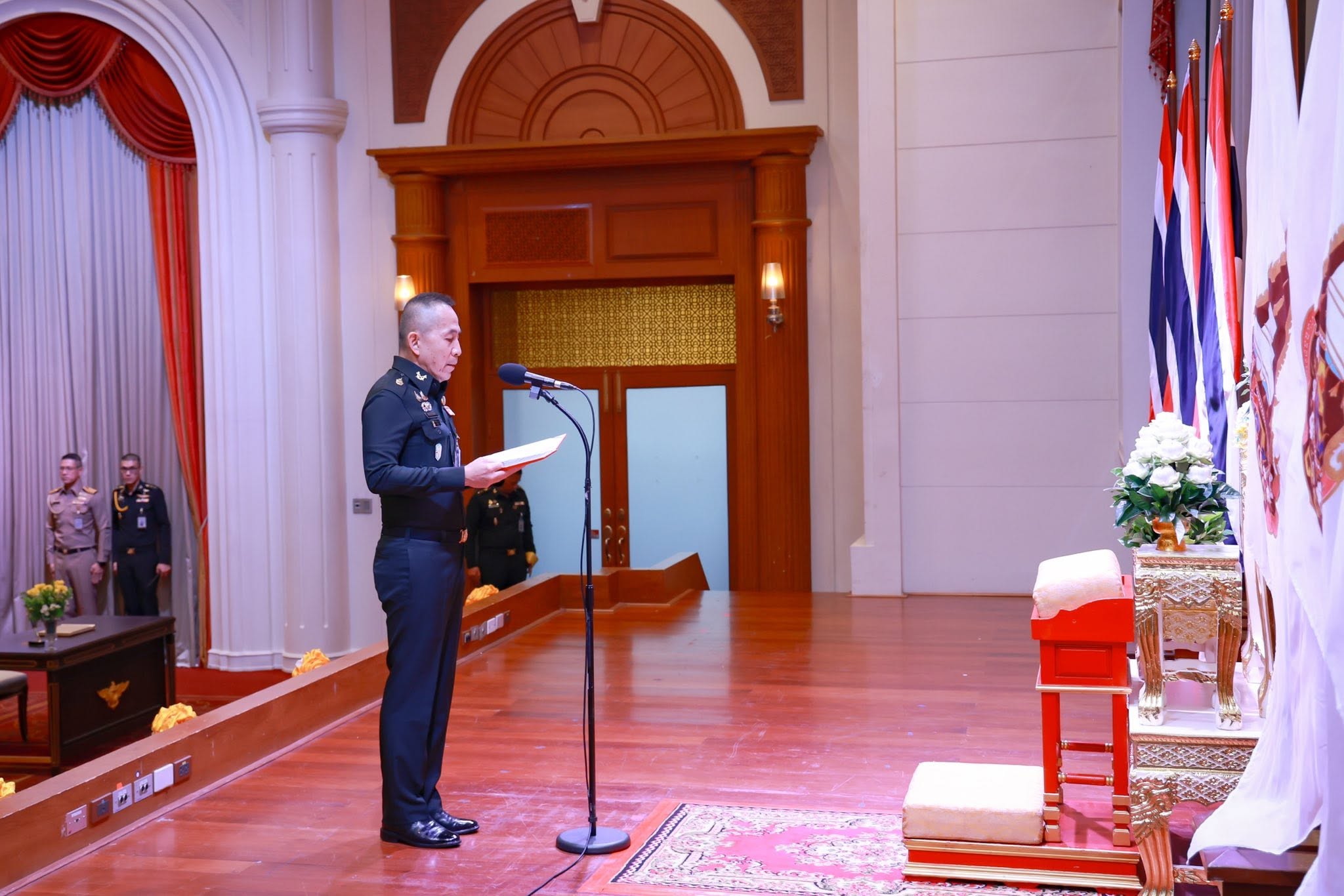 สำนักงานปลัดกระทรวงกลาโหม จัดพิธีลงนามถวายพระพร สมเด็จพระอริยวงศาคตญาณ สมเด็จพระสังฆราช สกลมหาสังฆปริณายก ครบ​ ๙๙ พรรษา​