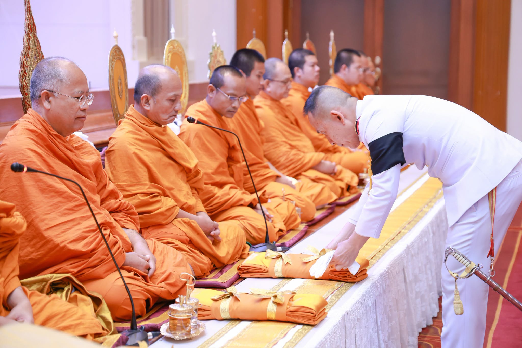 พิธีบำเพ็ญพระราชกุศลปัณรสมวาร ครบ ๑๕ วัน เพื่อถวายเป็นพระราชกุศลและน้อมรำลึกในพระกรุณาธิคุณ